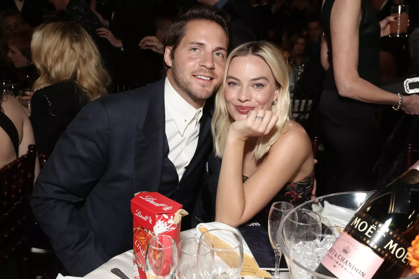 Margot Robbie is married to Tom Ackerley.