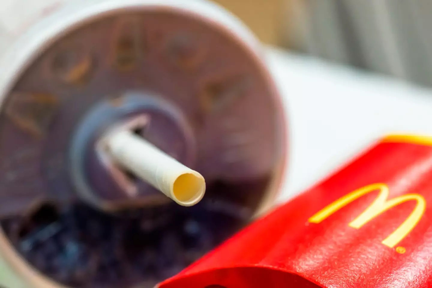 People are kicking off about not receiving straws.