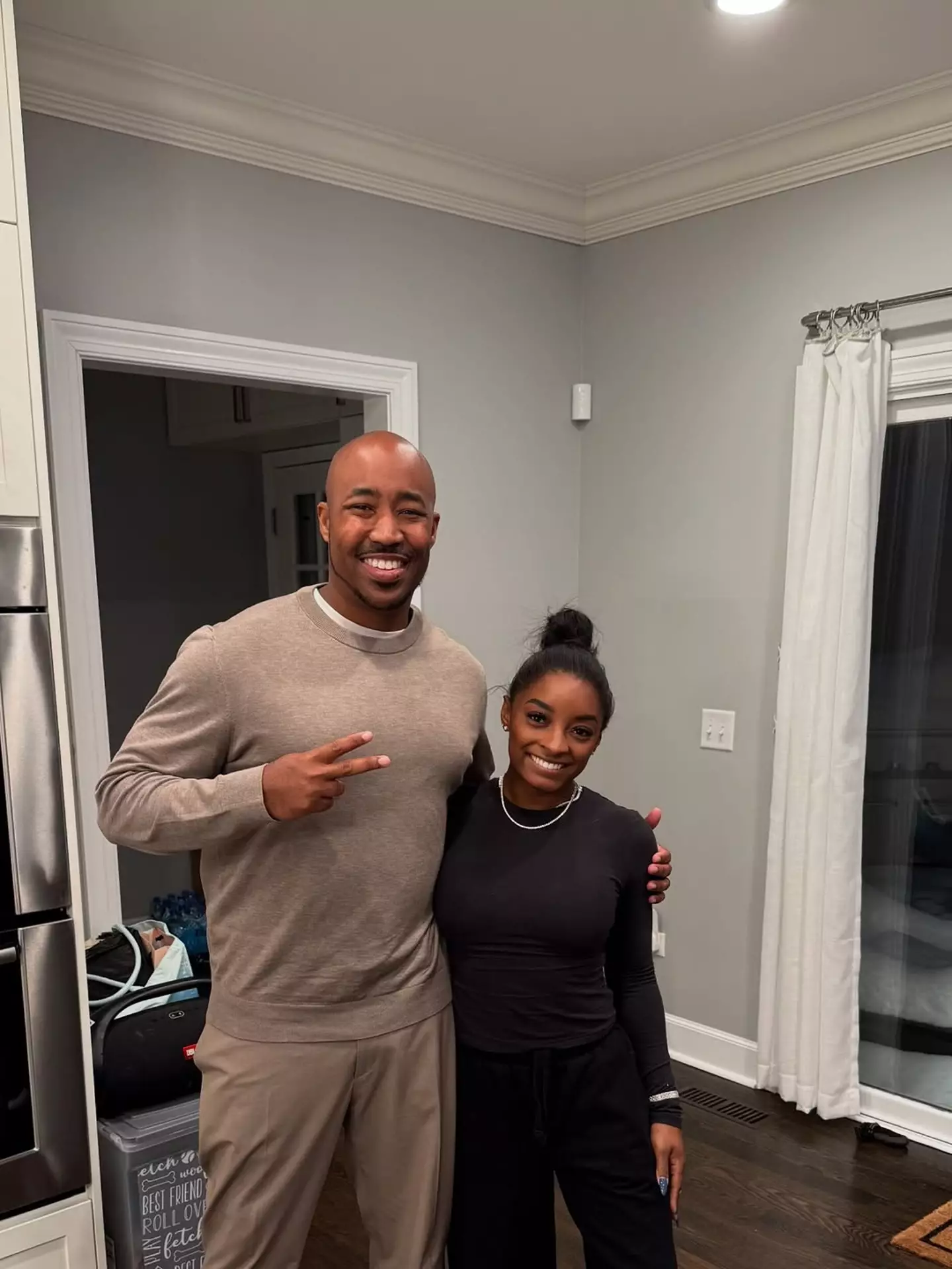 The breeder has insisted neither he nor the Olympian 'did anything wrong' (Instagram/regalempiredobermans)