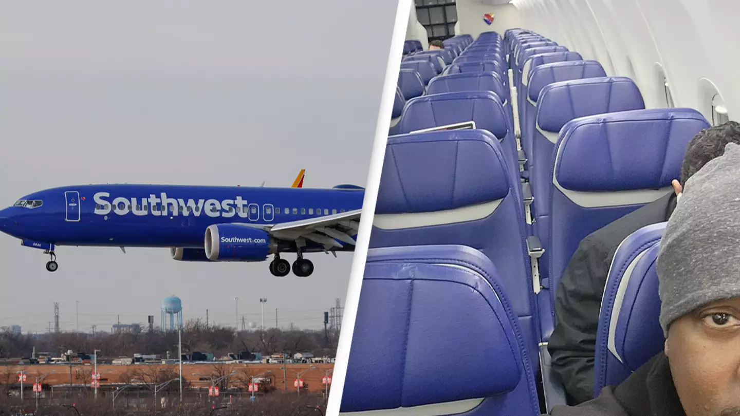 Man furious at where fellow passenger chooses to sit for flight on nearly empty plane