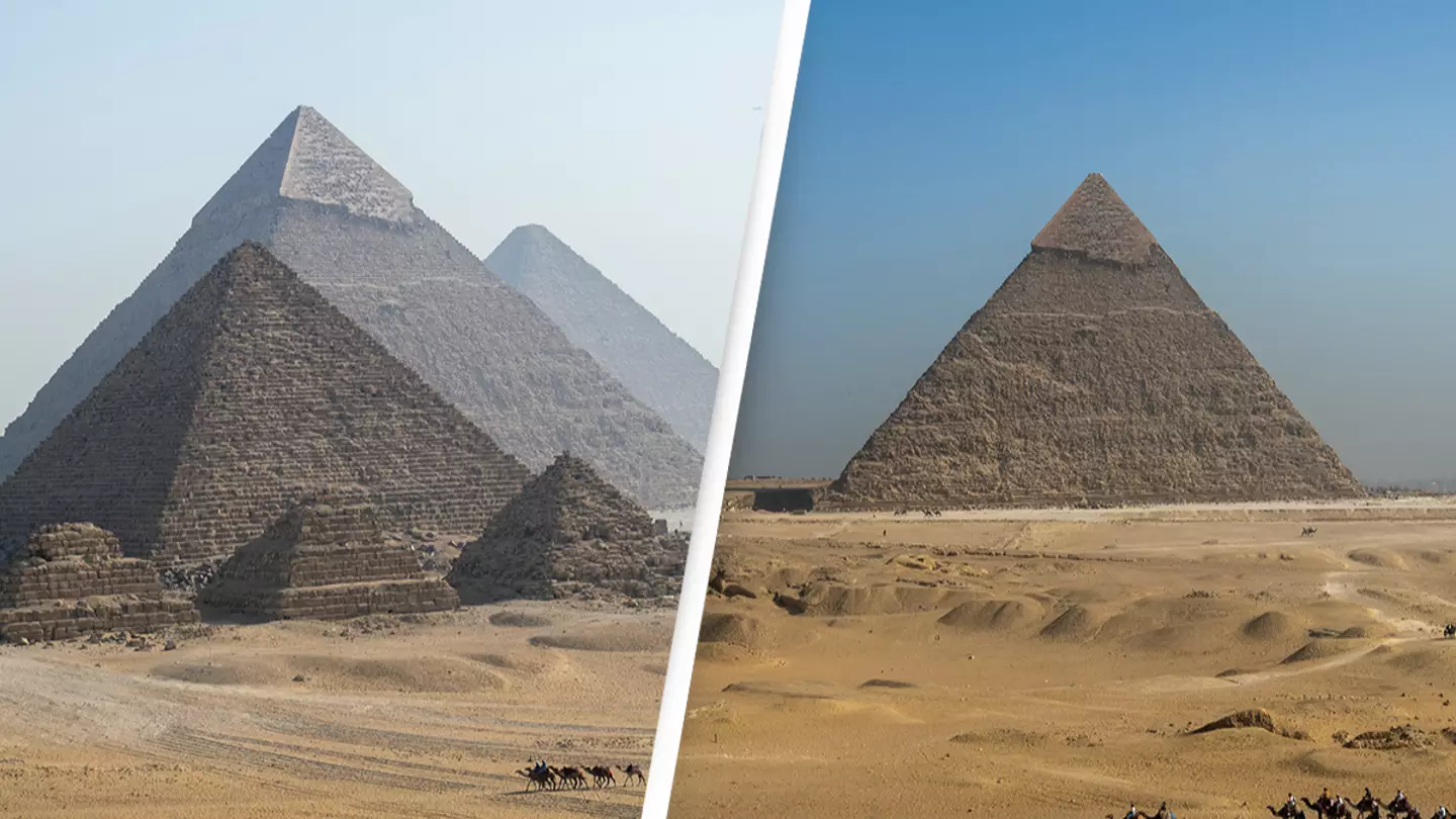 Man claims he's 'proved' pyramid conspiracy theory with simple video showing rocks can be moved with sound