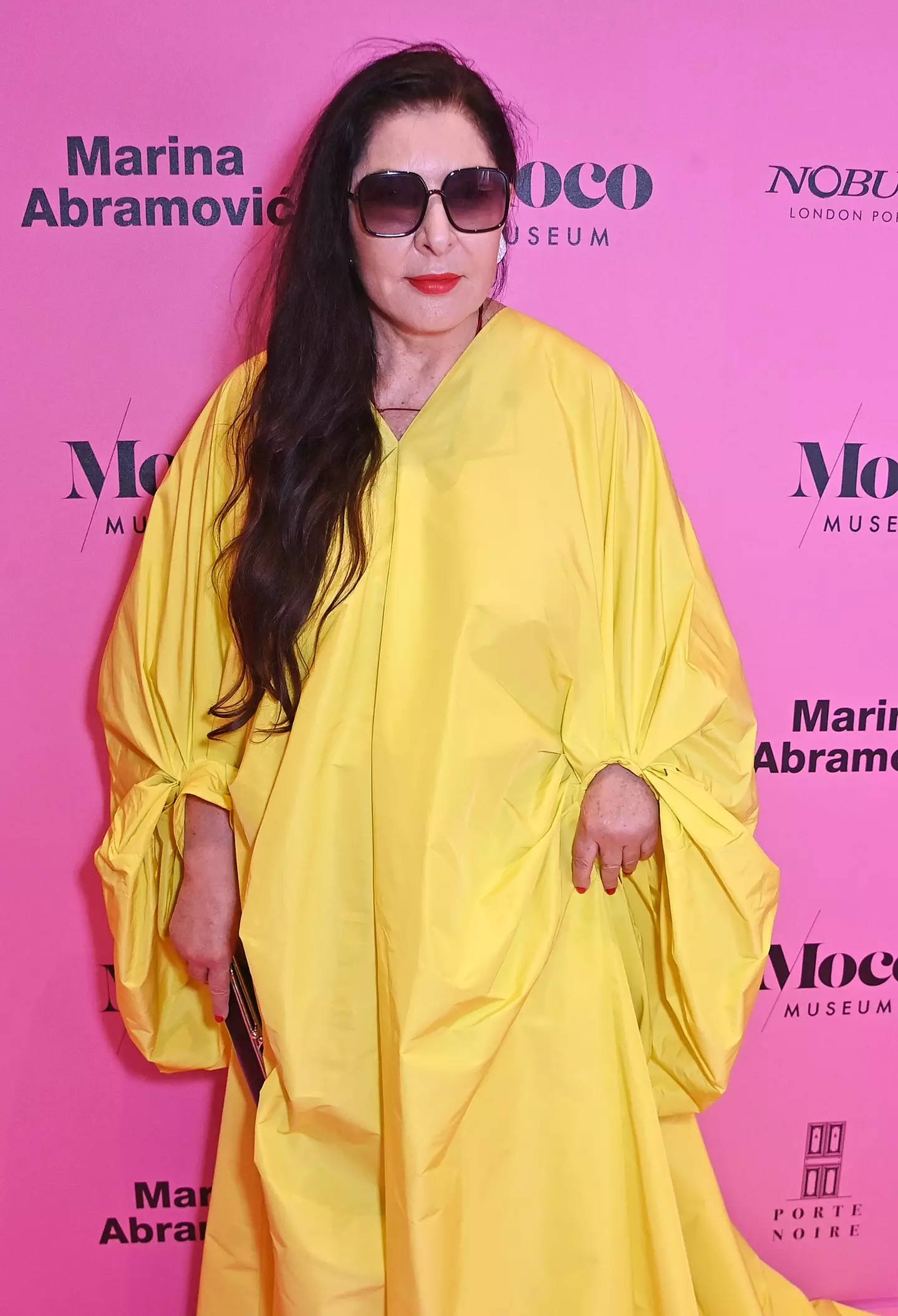 The artist revealed a change in her body after the piece (Dave Benett/Getty Images for Moco Museum)