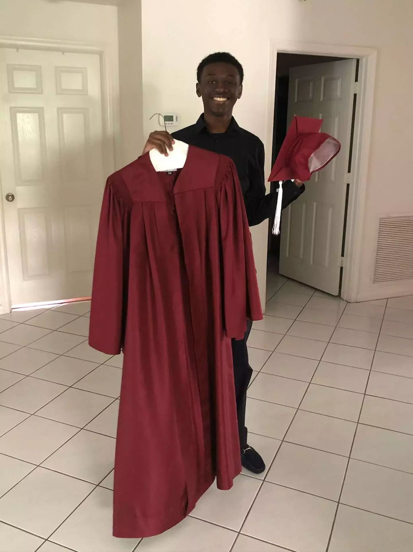 Donovan Metayer was a senior when Nikolas Cruz opened fire at Marjory Stoneman Douglas High School (GoFundMe)