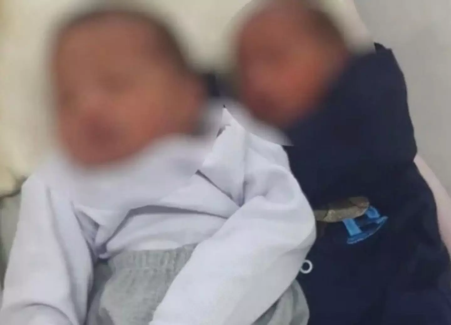 The woman gave birth a set of twins from two fathers.