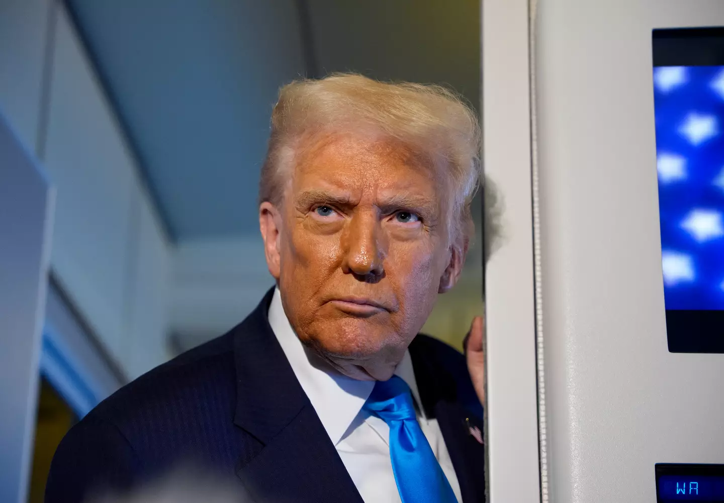 Donald Trump had previously called on New Yorkers to vote for Cuomo (Andrew Harnik/Getty Images)