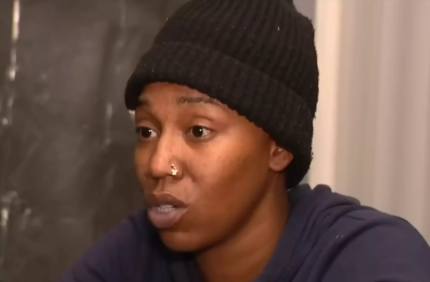Kira Peoples, Peyton's mom, got quite the shock when she came home to a newborn baby (Fox 2 Detroit)