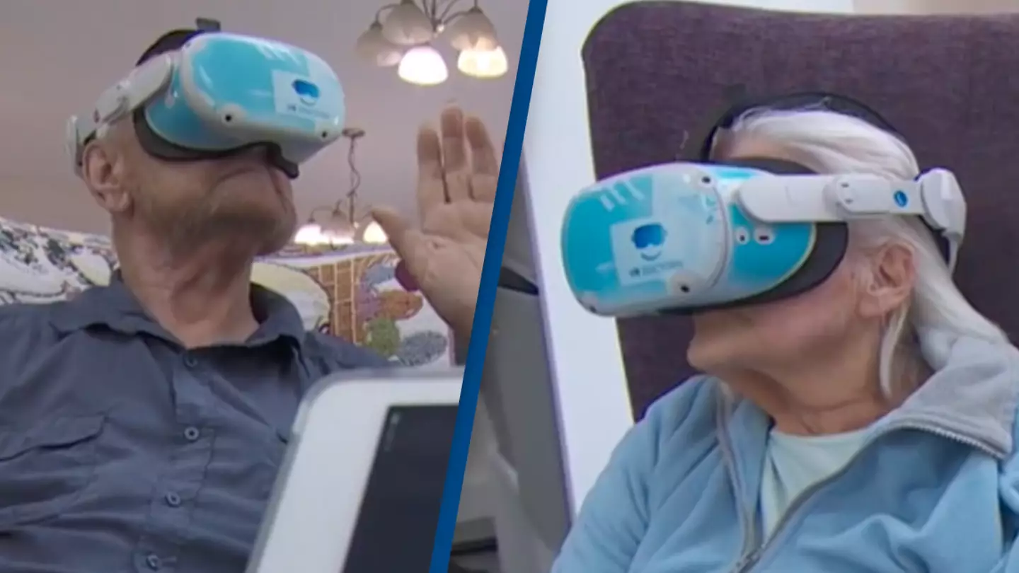 Care home has started using virtual reality to help elderly people unlock memories