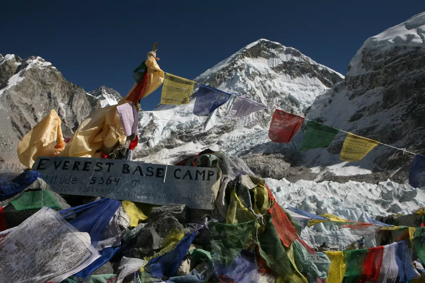 Many users pointed out the amount of rubbish scattered at the top of the infamous mountain.