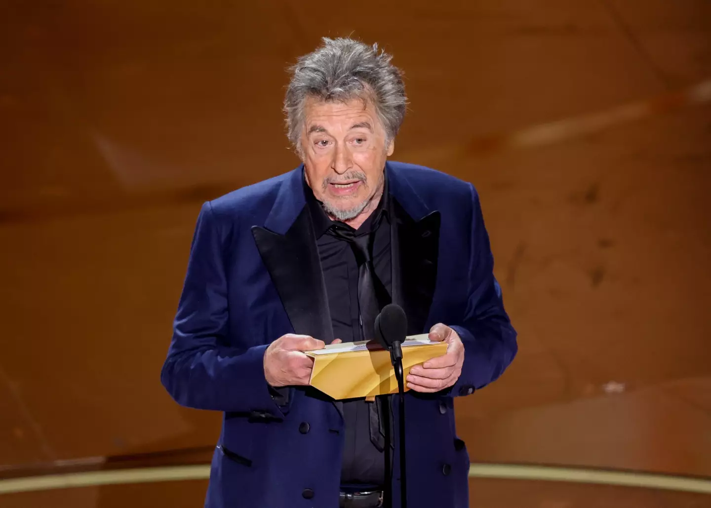 Al Pacino announced Oppenheimer as the winner of Best Picture.