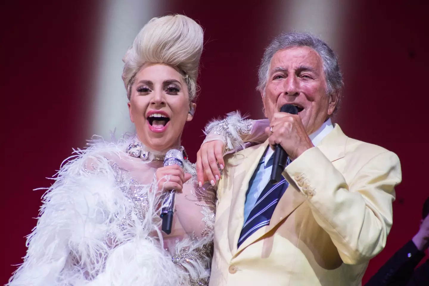 Tony Bennett released two albums with Lady Gaga.