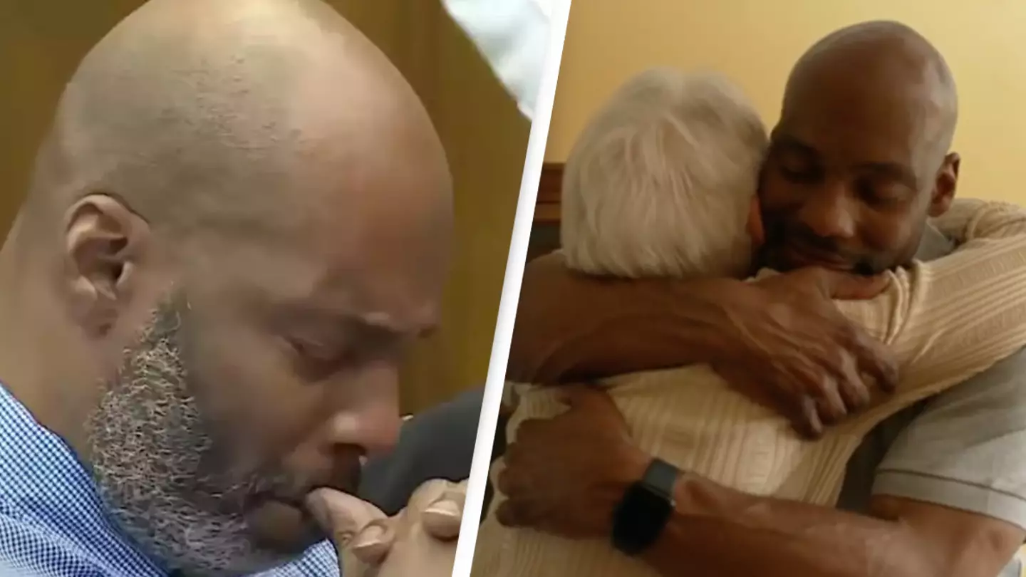 Man who spent 28 years wrongfully imprisoned meets longtime pen pal for the first time