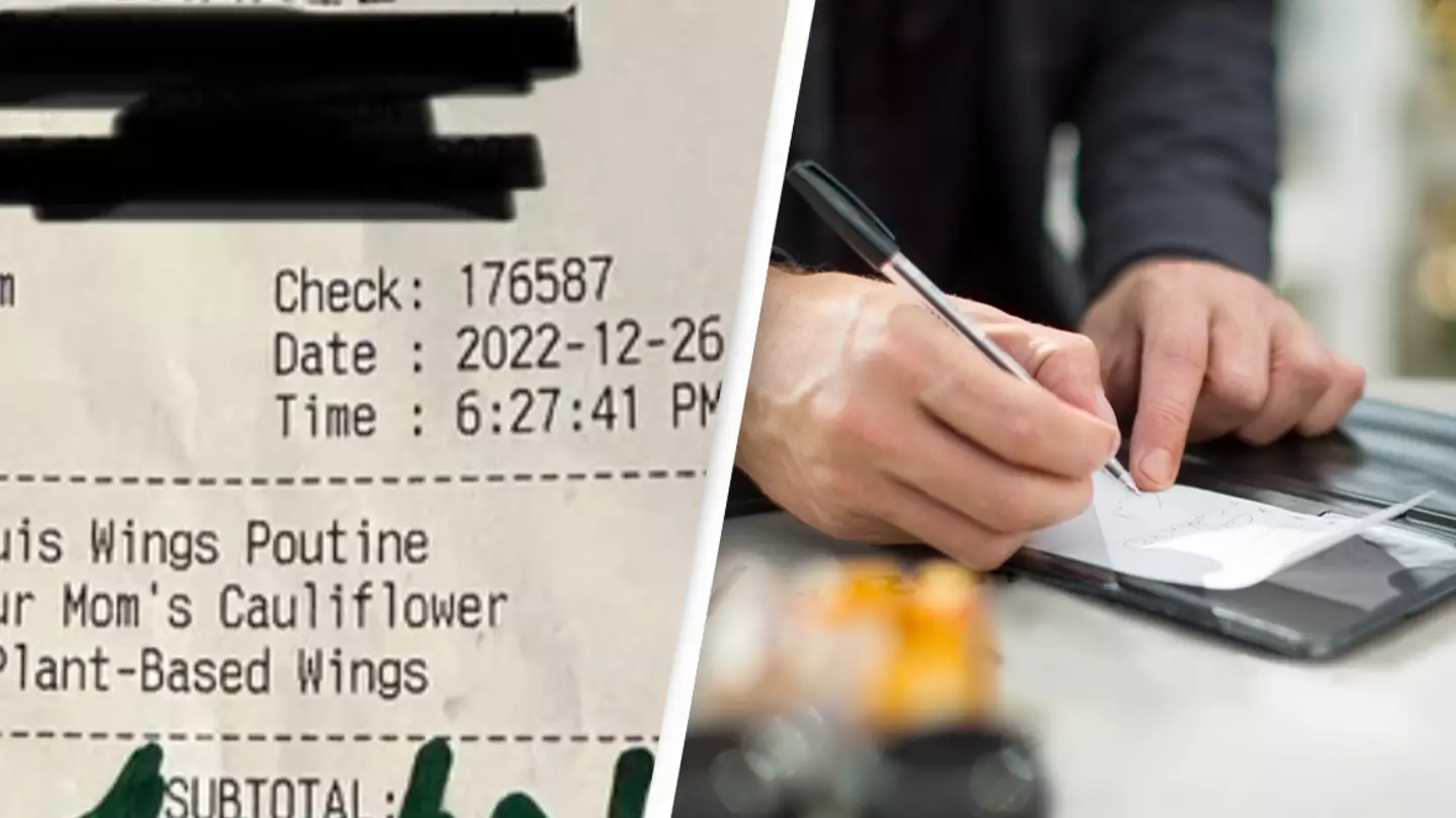 Server called out for ‘shady tipping practice’ after leaving strategic note on bill