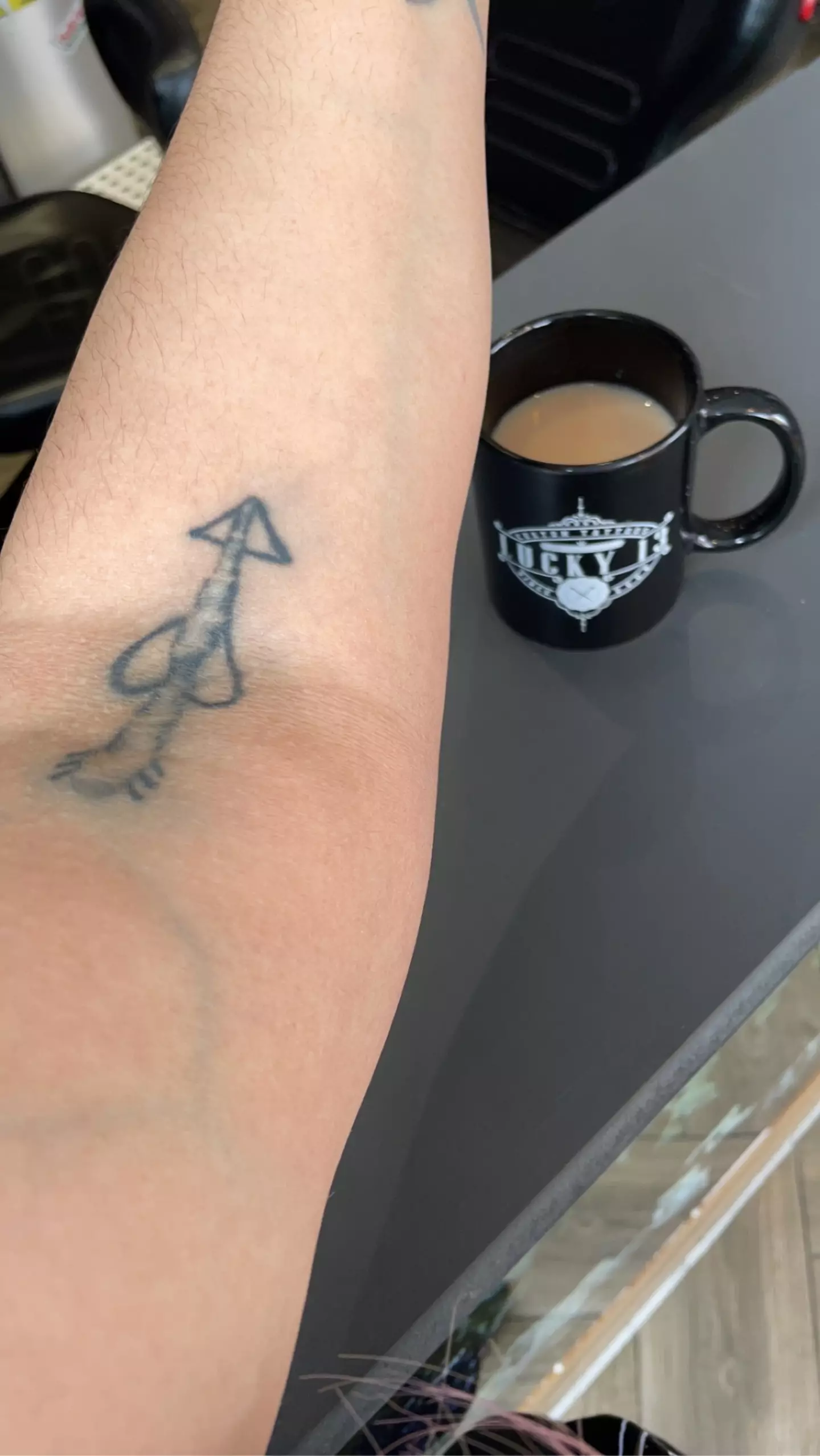 The tattoo in question. (SWNS)
