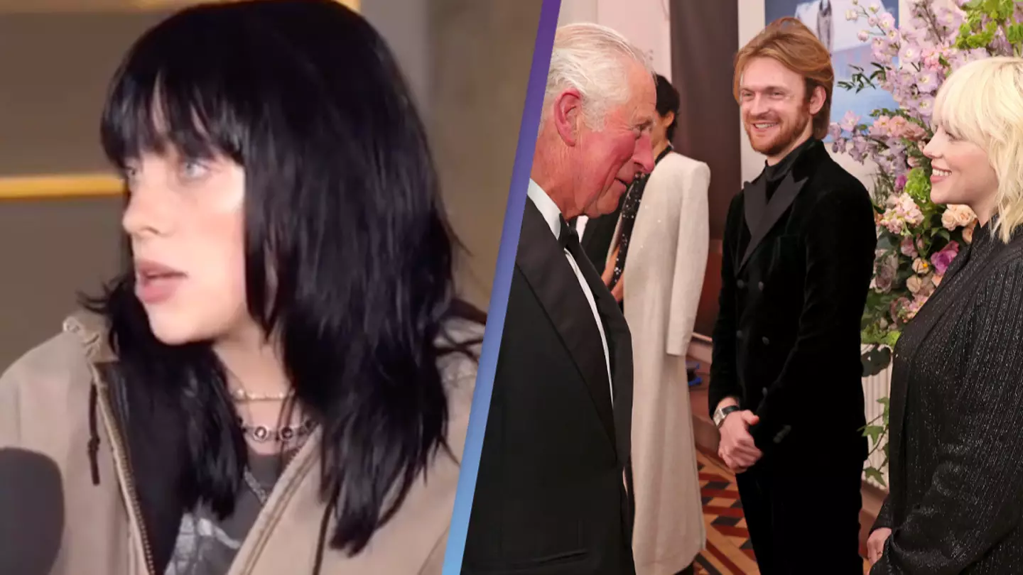 Billie Eilish says she broke royal protocol when she met King Charles III