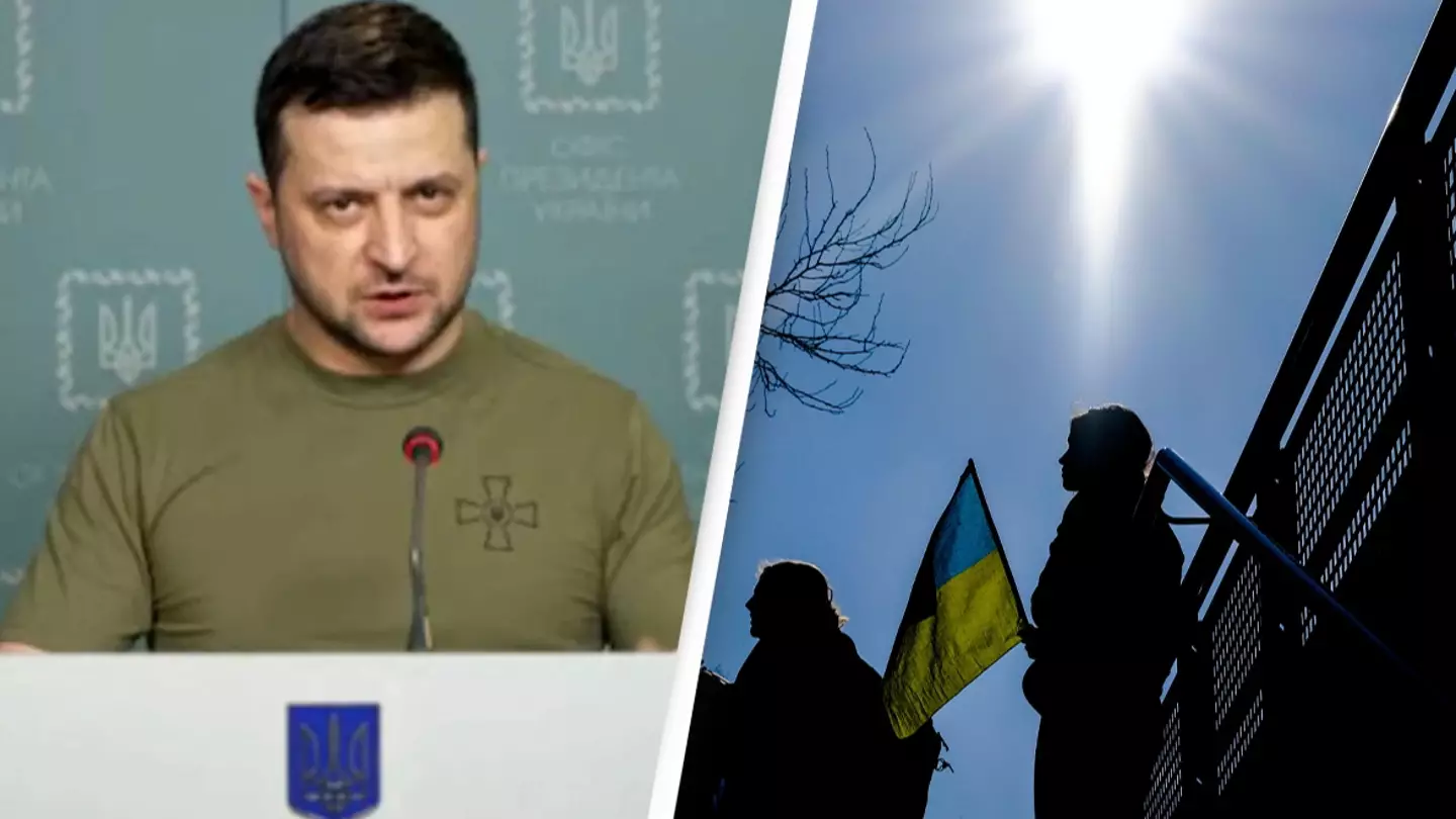 President Zelenskyy Vows To Kill 'Every B*stard' After Mum And Two Children Killed While Fleeing Kyiv