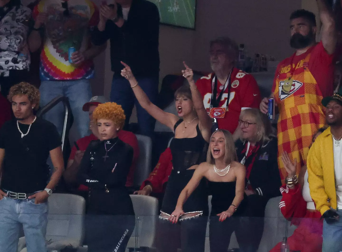 Gambling websites even accepted bets on how often CBS would show Swift.