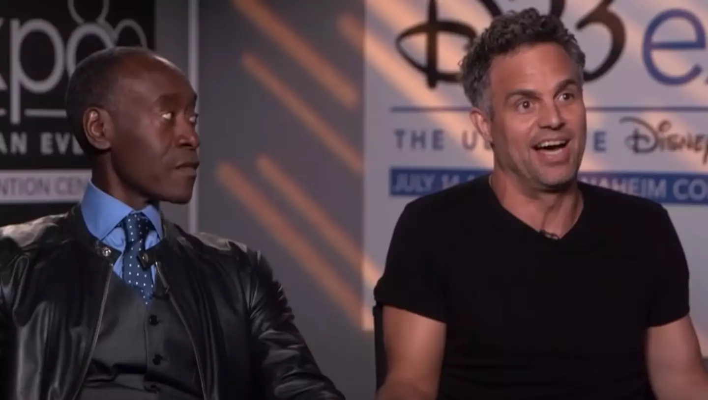 Cheadle was horrified at Ruffalo's comment. (Good Morning America)