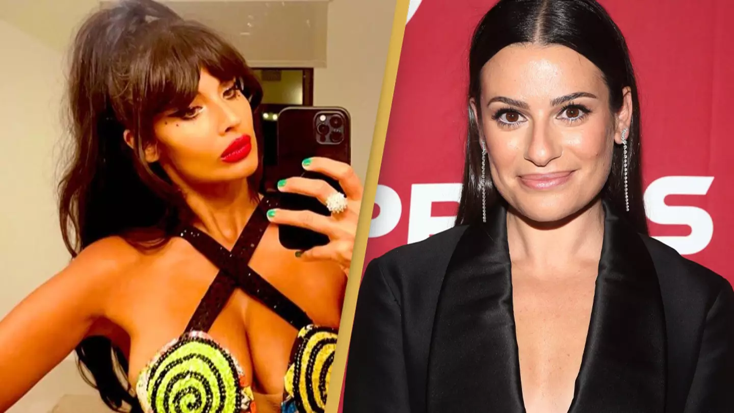 Jameela Jamil sends message to people joking about Lea Michele not being able to read