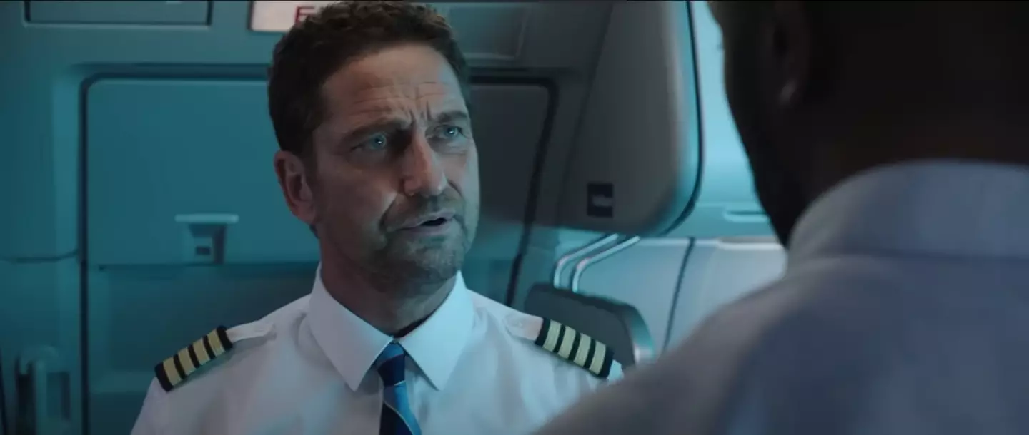 Gerard Butler plays a pilot fighting to keep his passengers alive in Plane.