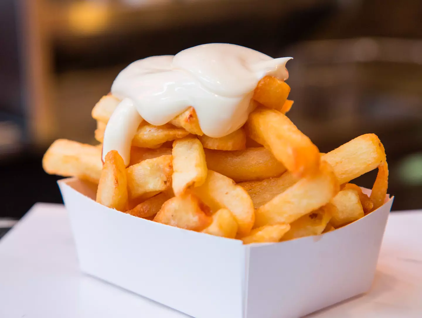 Mayo goes with all sorts of foods. (Getty Stock Photo)