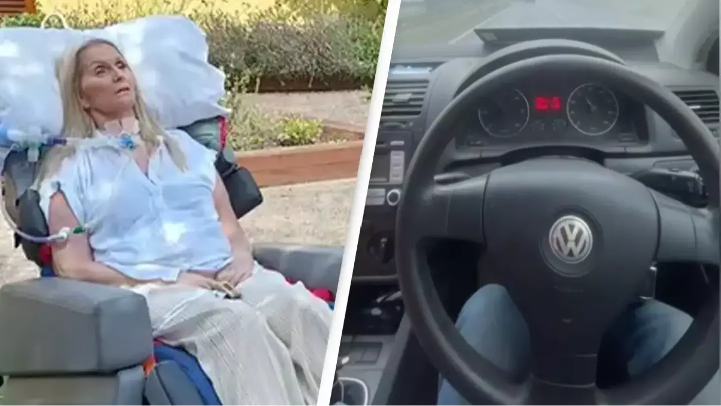 Mom left tetraplegic after teen crashed while filming himself driving using no hands