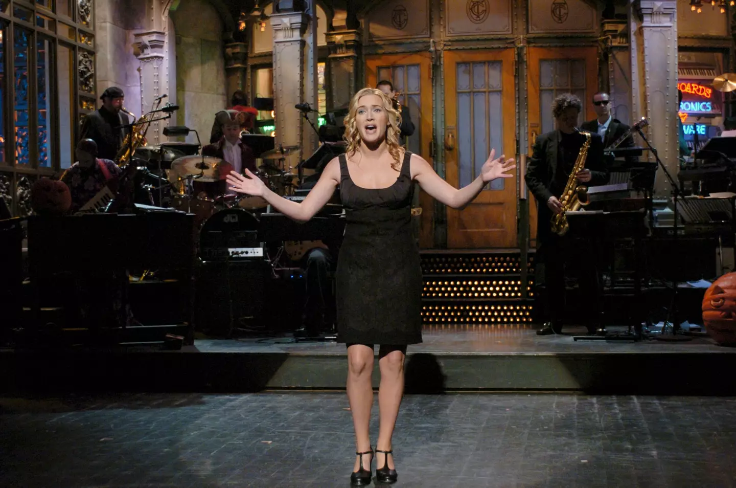 Winslett recalled her odd experience hosting SNL with Eminem (Mary Ellen Matthews/NBCU Photo Bank/NBCUniversal via Getty Images via Getty Images)