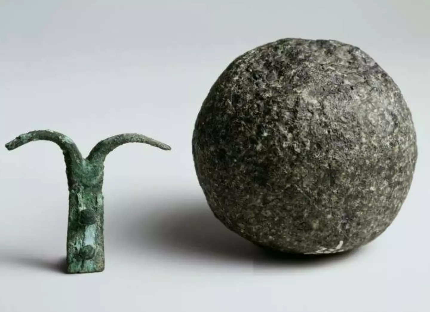 Two of the Dixon Relics. (The British Museum)