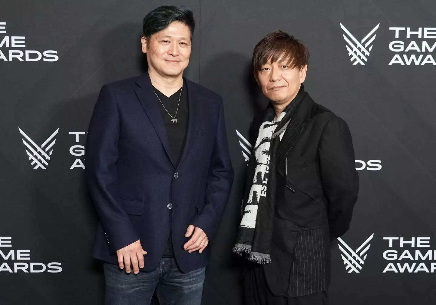 Naoki Yoshida (R) apparently looked uneasy when the term JRPG was used.