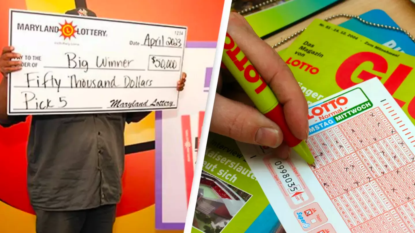 Man wins lottery three times in a year with the same numbers