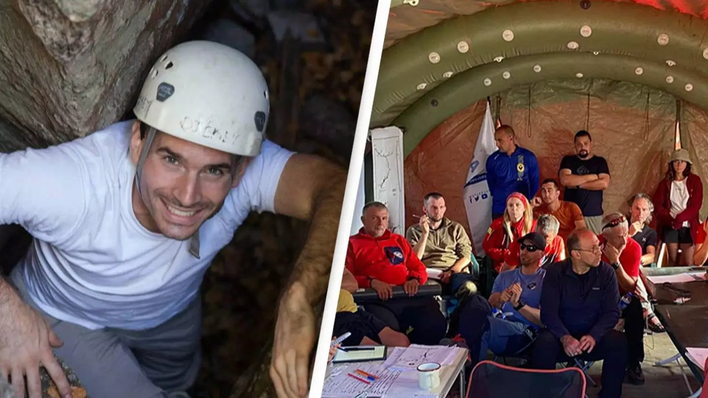 Rescue of man who fell ill during research mission in 3,000 feet cave could take days