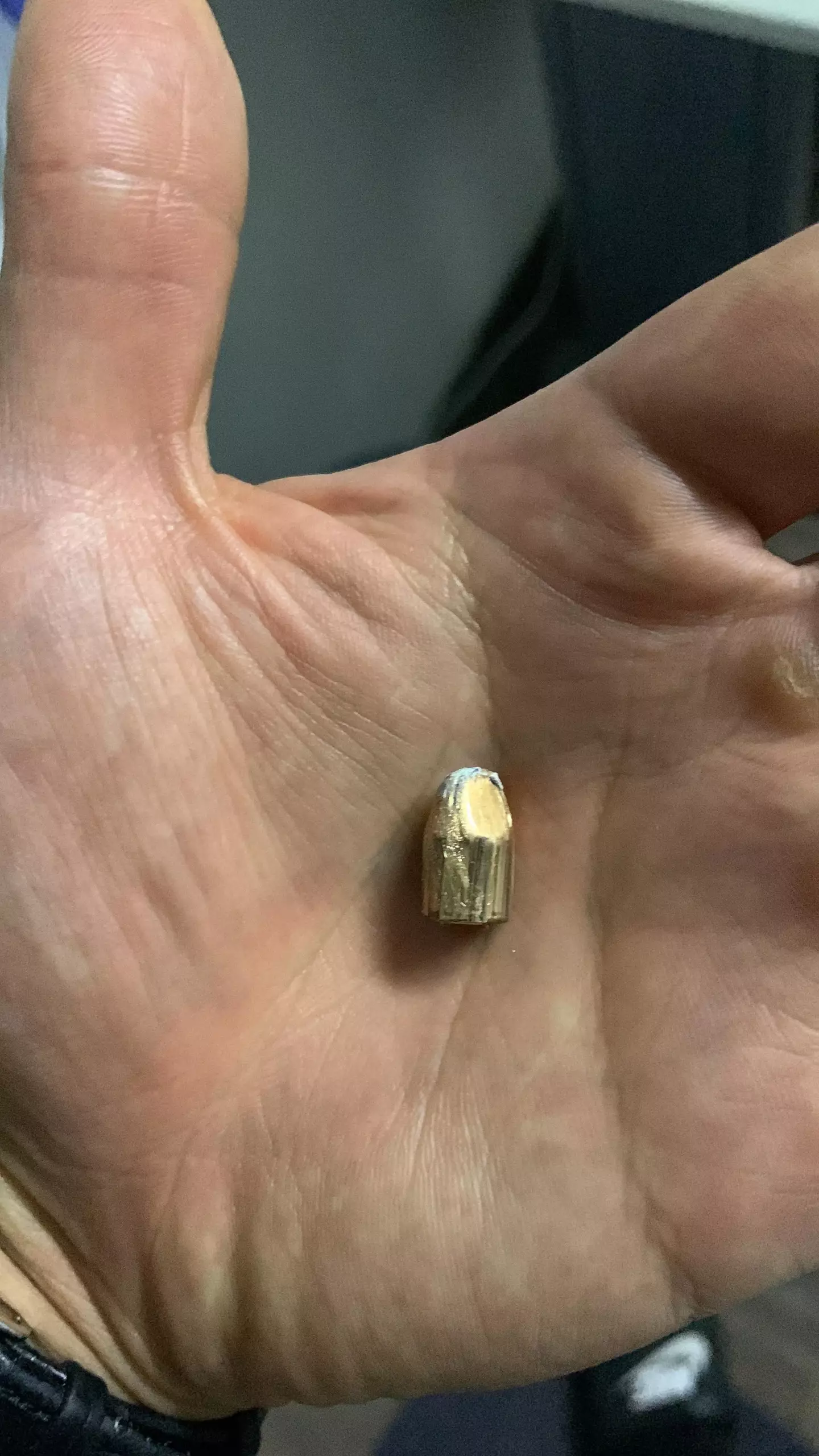 Quite the memento for an almost life-ending incident (Reddit/MartyMcfly_01)