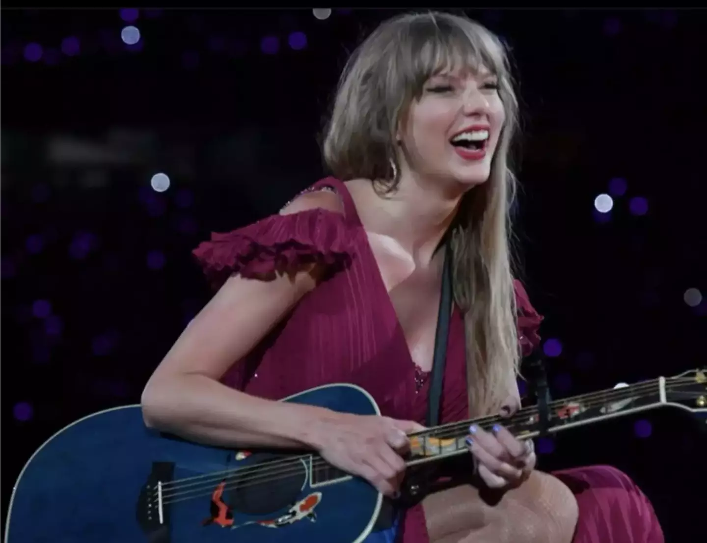 Travis Kelce said the 'ball was in Taylor Swift's court' after he watched her preform live.