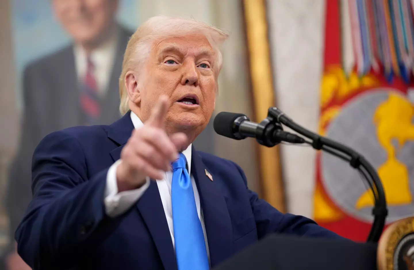 Donald Trump says there are 'methods' that would allow him to be president again (Andrew Harnik/Getty Images)