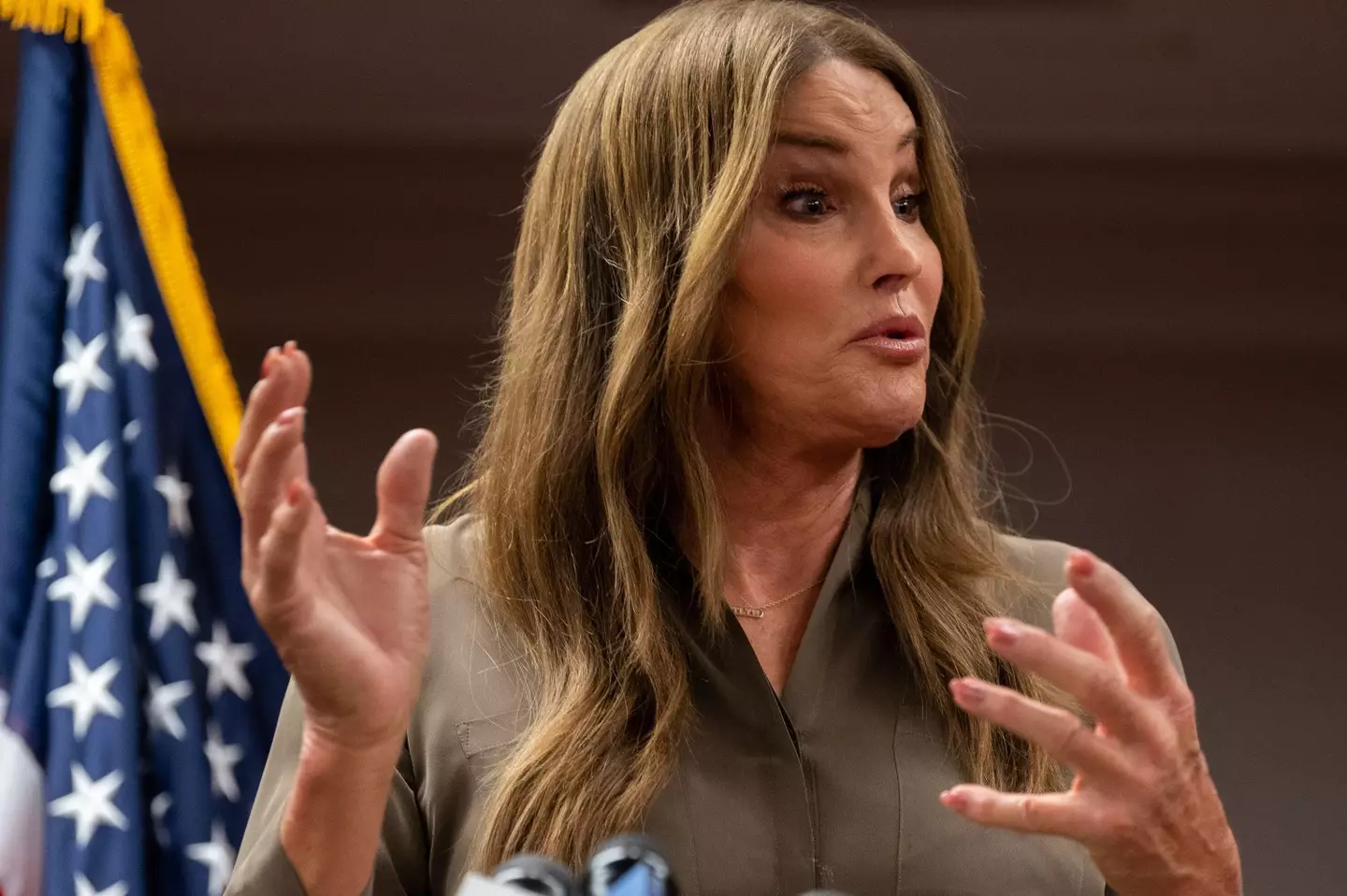 Caitlyn Jenner as a candidate for the Governor of California. (Alamy)