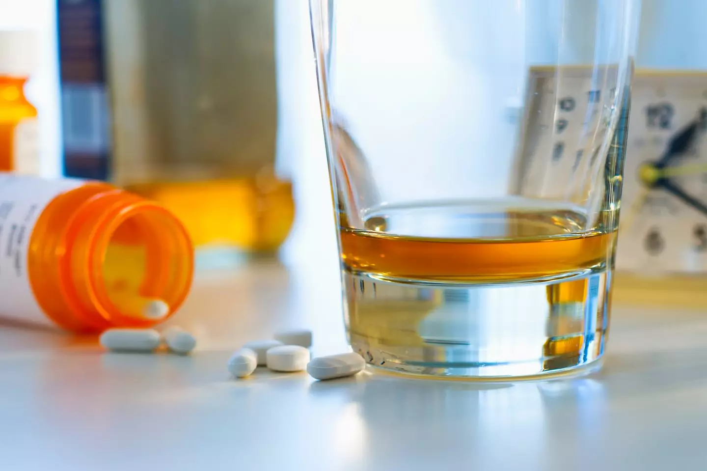 Pharmacist Deborah Grayson warned even a little bit of alcohol can have adverse effects(Getty Stock Image)