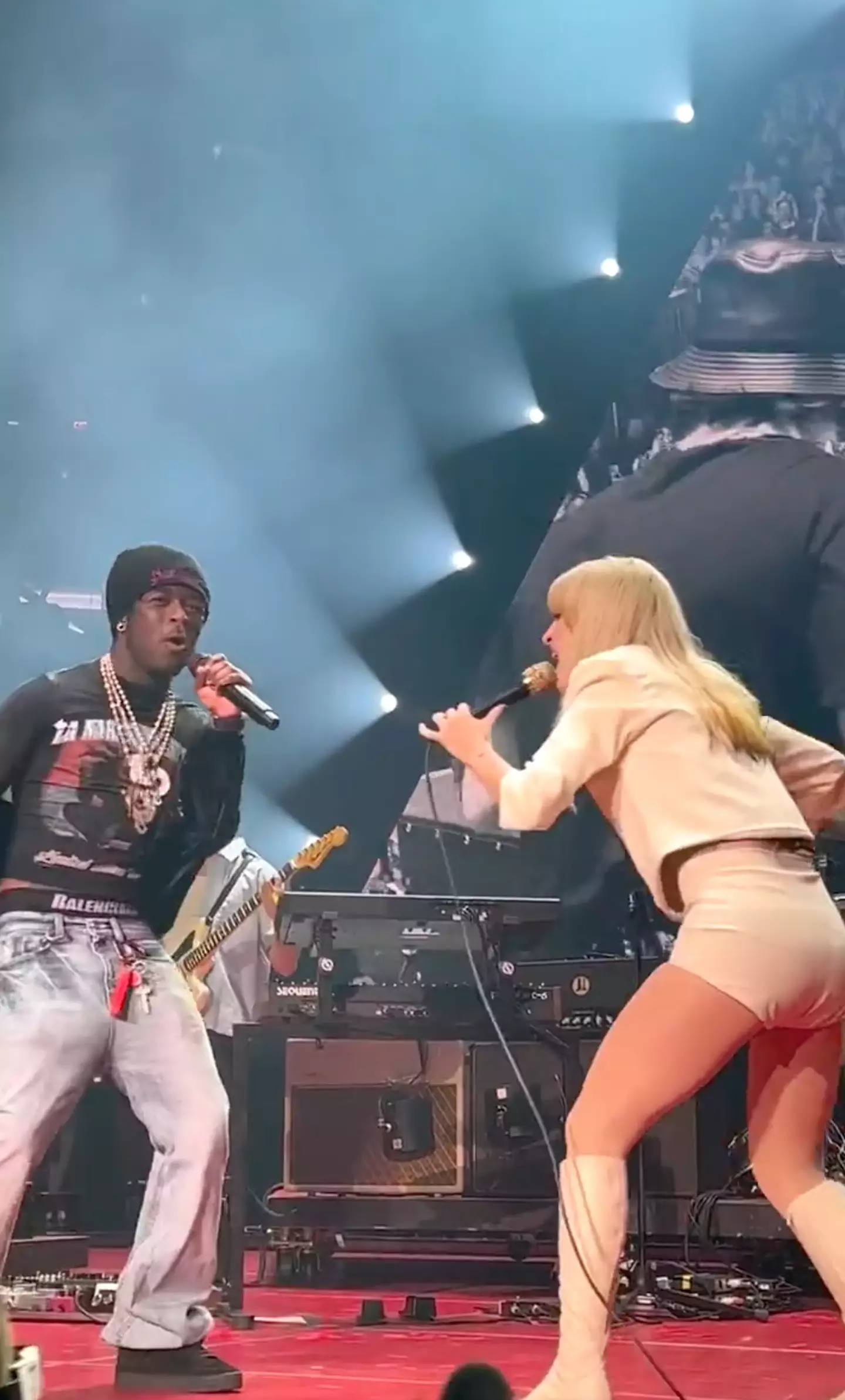 Some fans are confused about Lil Uzi Vert and Paramore's performance.