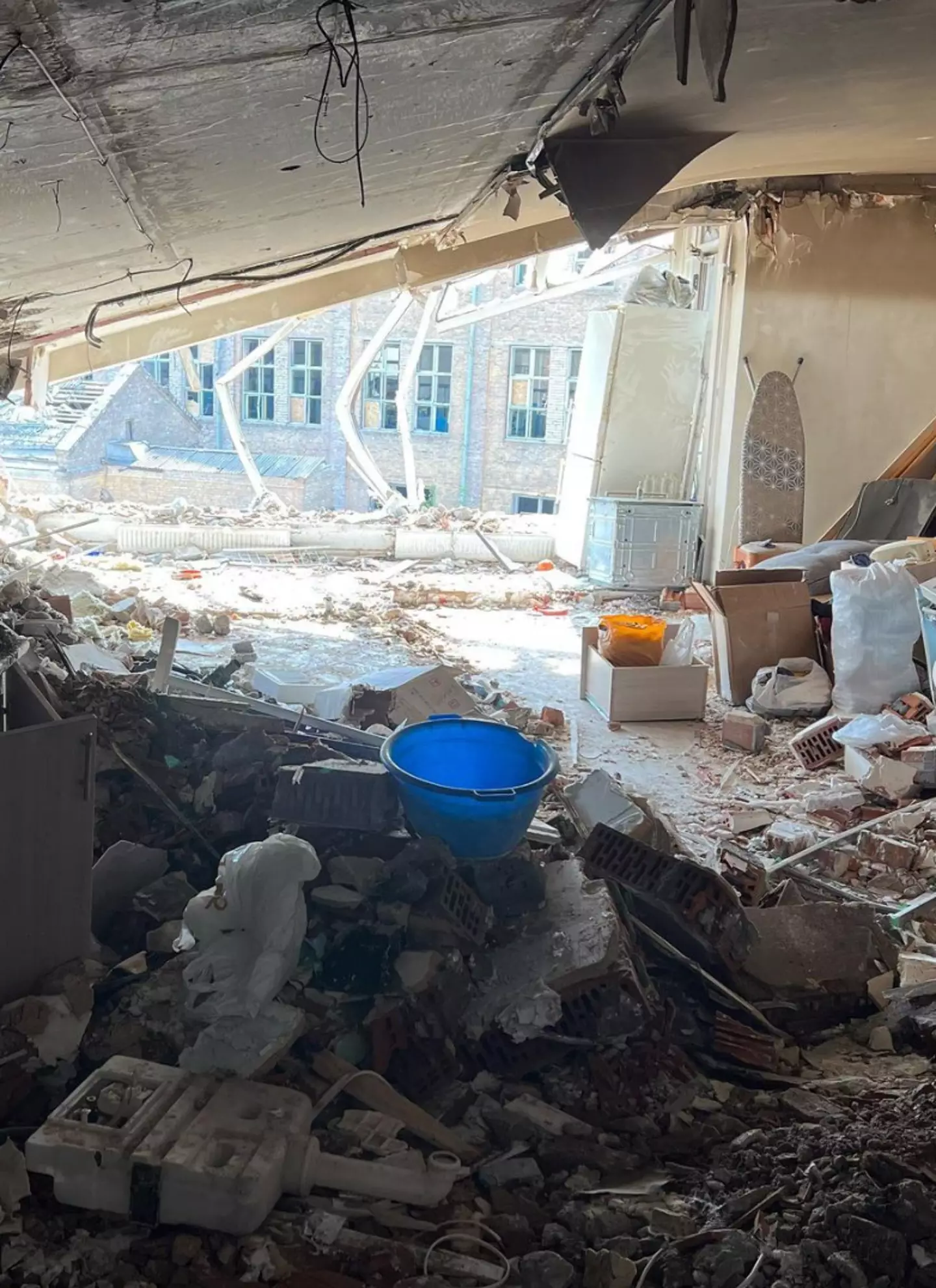 The former host returned to Instagram to share the distressing images from the war-torn country.