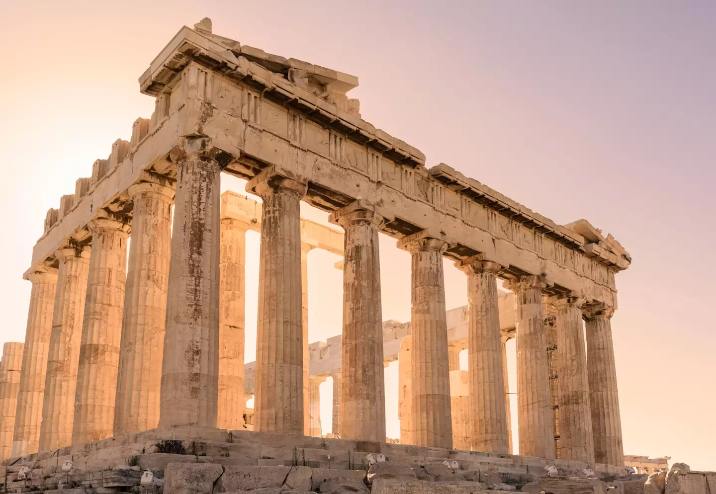 The Parthenon in all its glory.