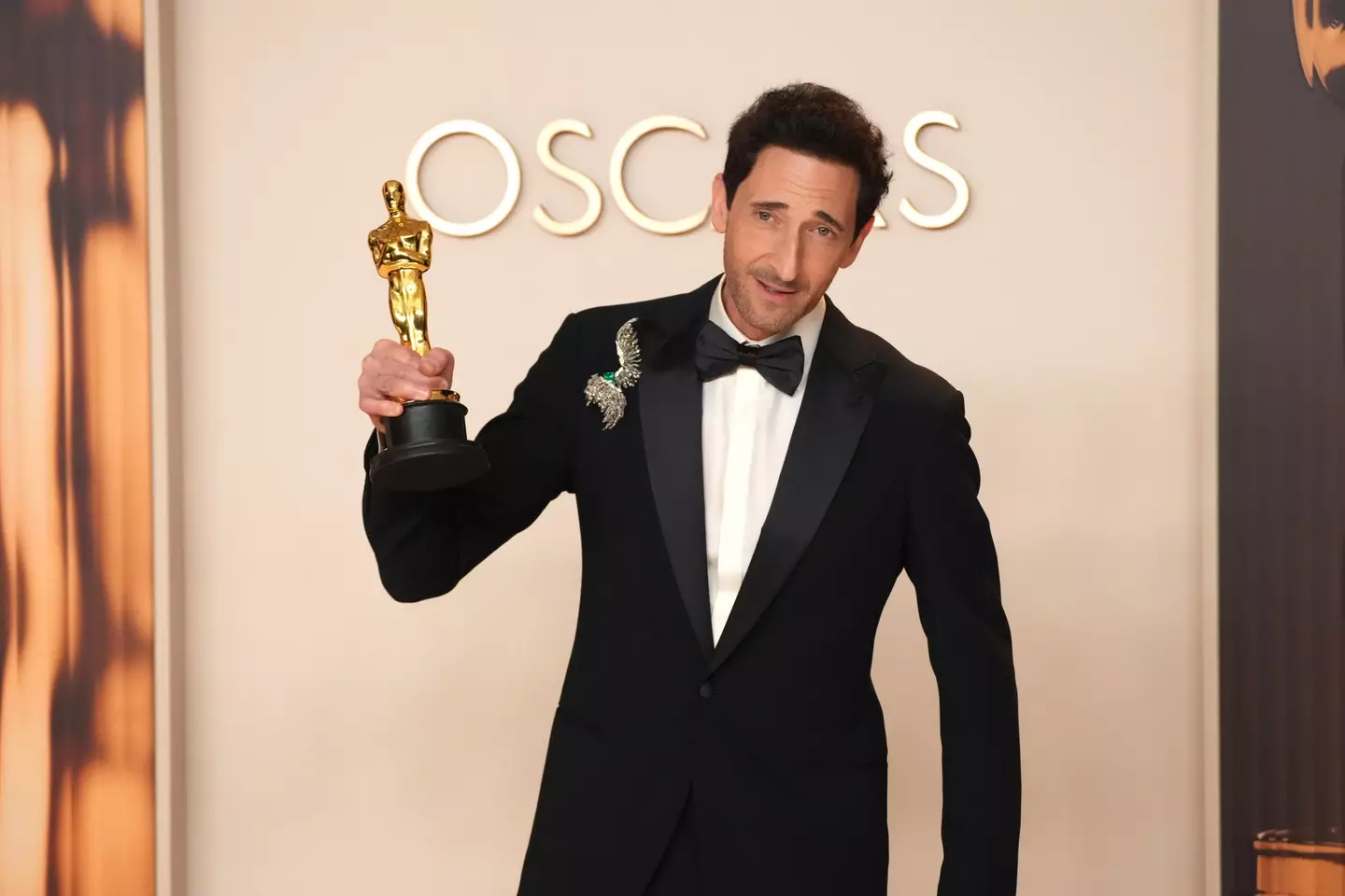 The actor took home his second Oscar last night (Jeff Kravitz/FilmMagic)