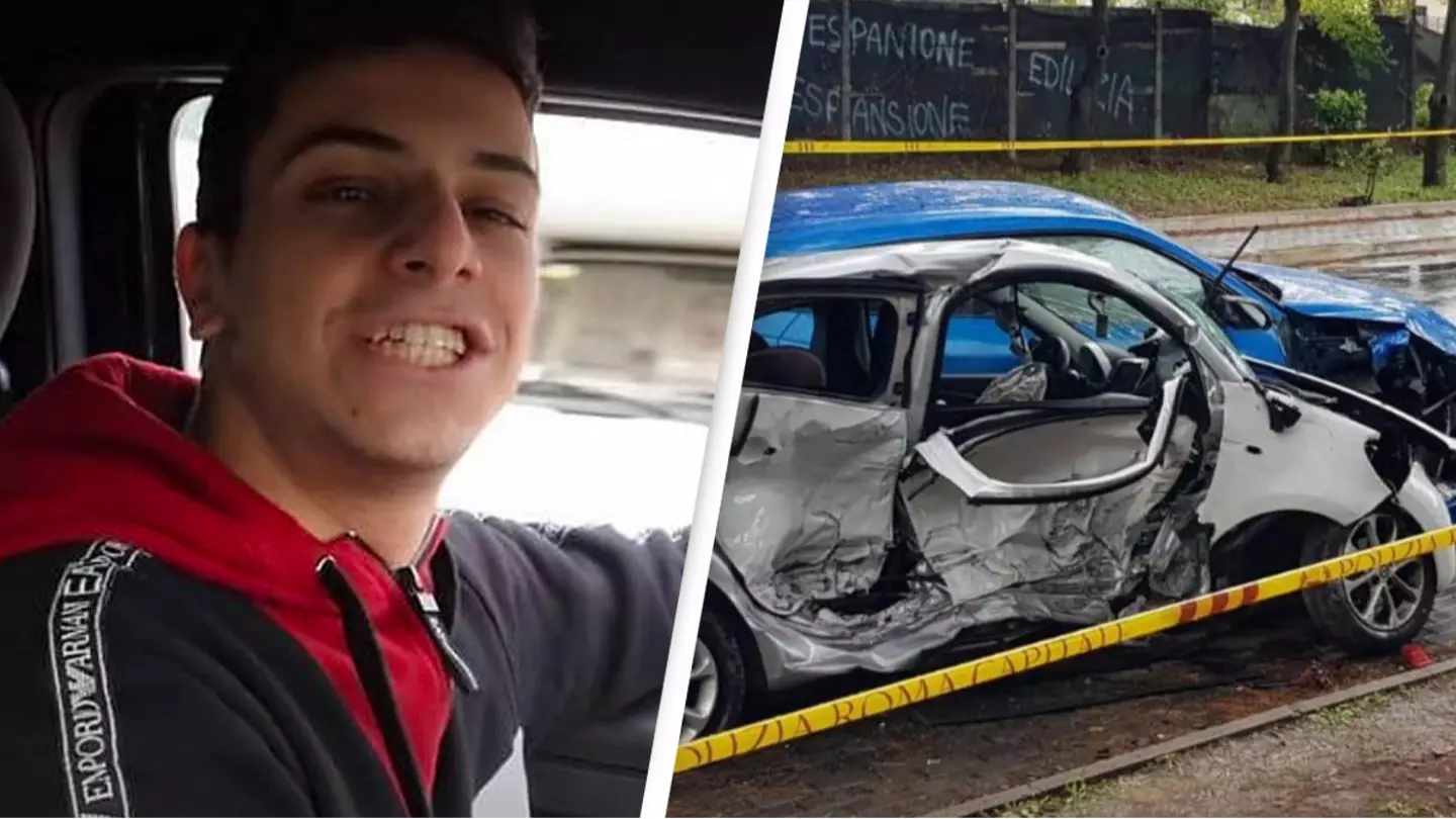 Five-year-old killed as YouTubers crash Lamborghini they were driving for 50-hour challenge video