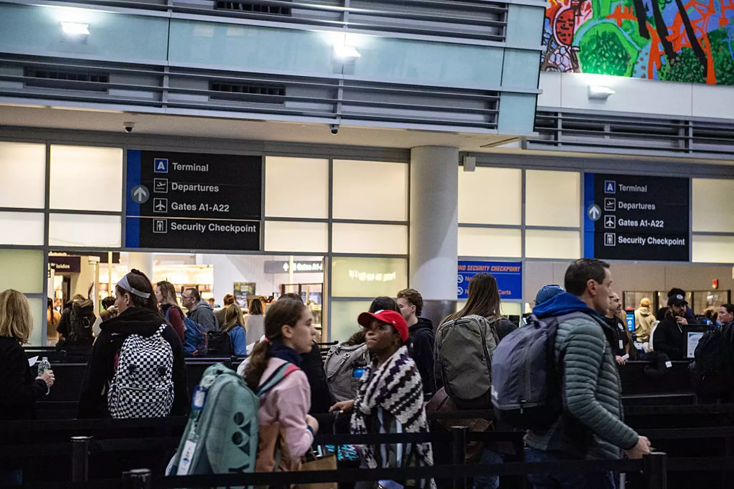 Lopez Belloza was initially detained at Boston airport on November 20 (Joseph Prezioso/Anadolu via Getty Images)
