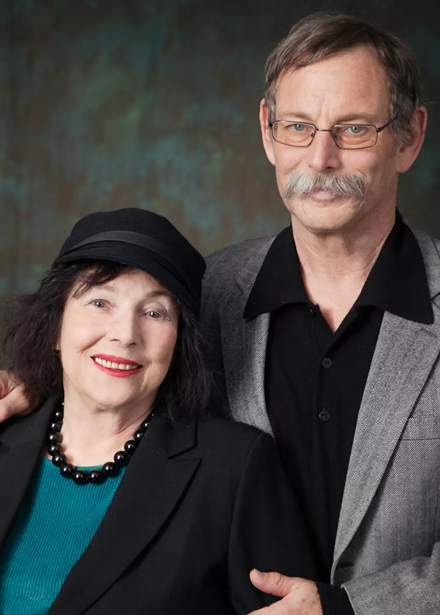 Cohen with her son, Neil Siegel.