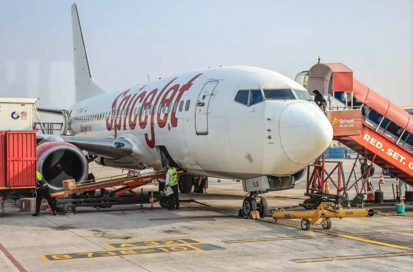 SpiceJet has apologized for the incident.