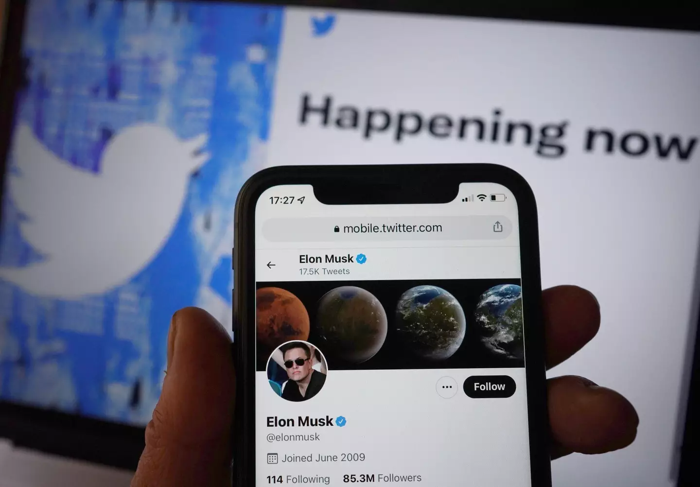 Twitter has also announced a blue tick verification scheme, which will cost users $7.99 a month.