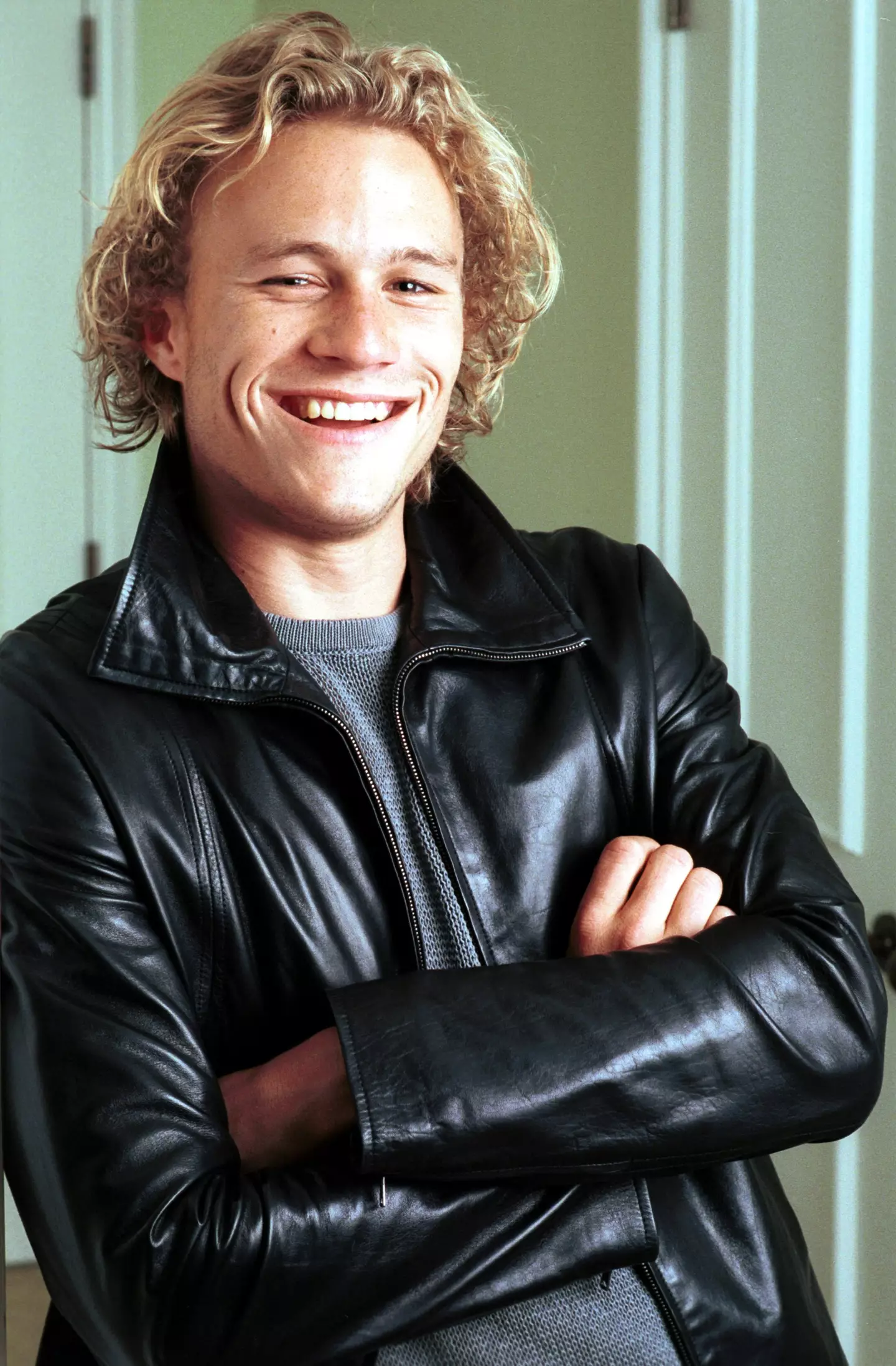 Heath Ledger pictured in 2000.