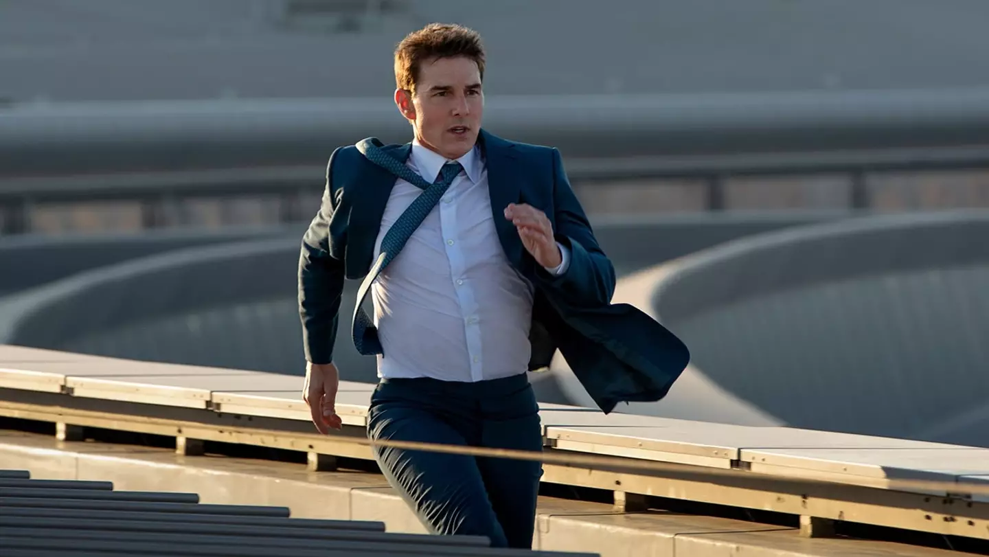 Tom Cruise as Ethan Hunt.