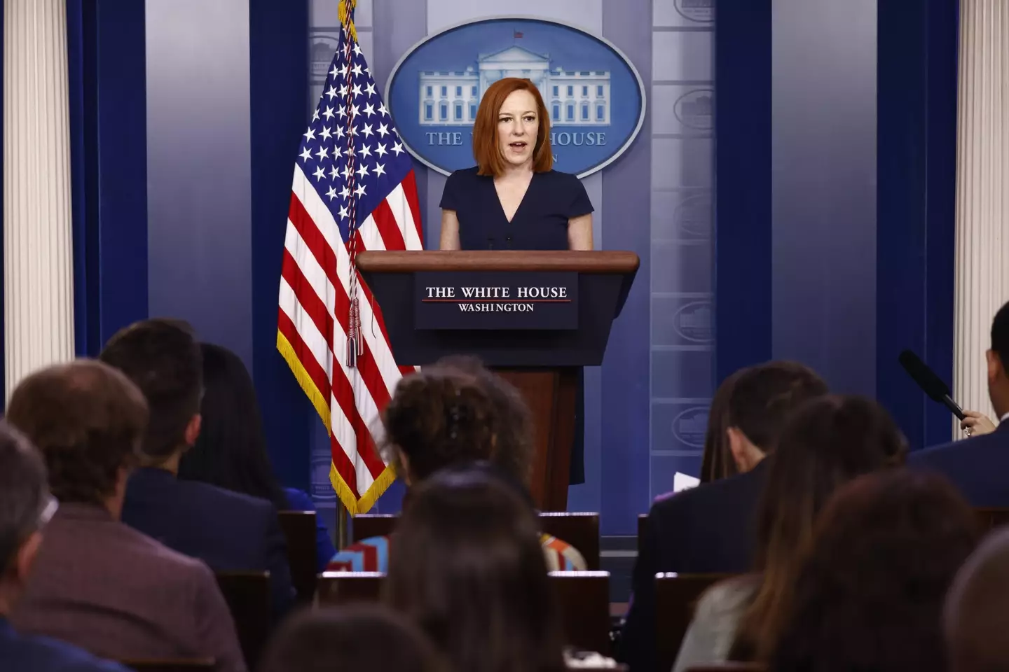 Jen Psaki speaks about Peter Doocy on a recent podcast episode.