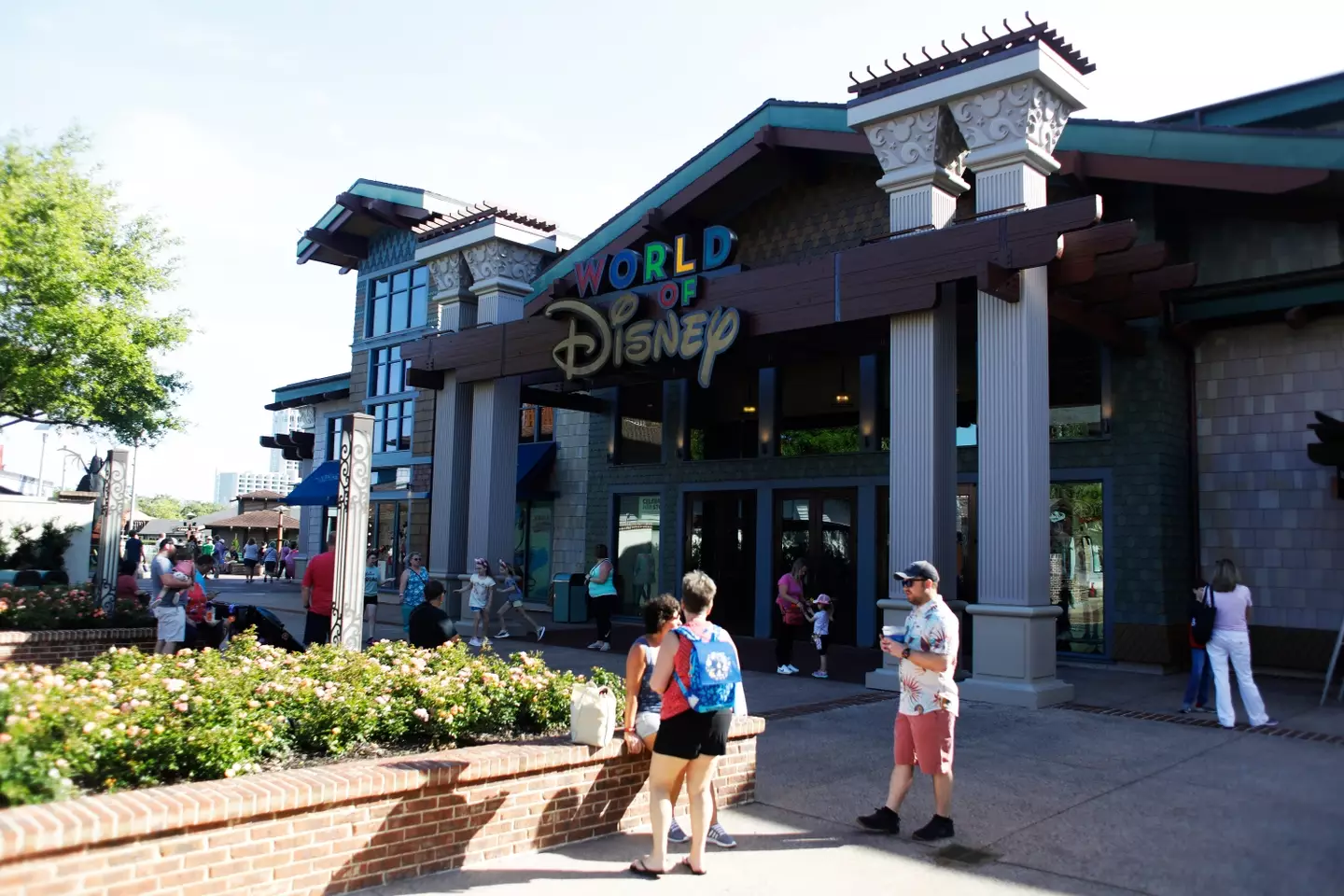 Dr Tangsuan stayed on to shop at Disney Springs after dinner.