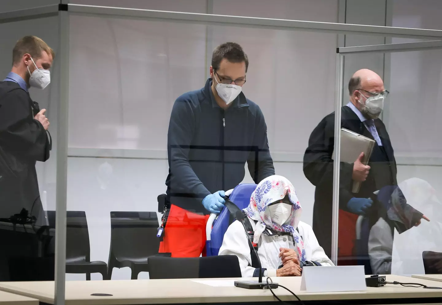 Furchner denied all knowledge of the mass killing at the camp.