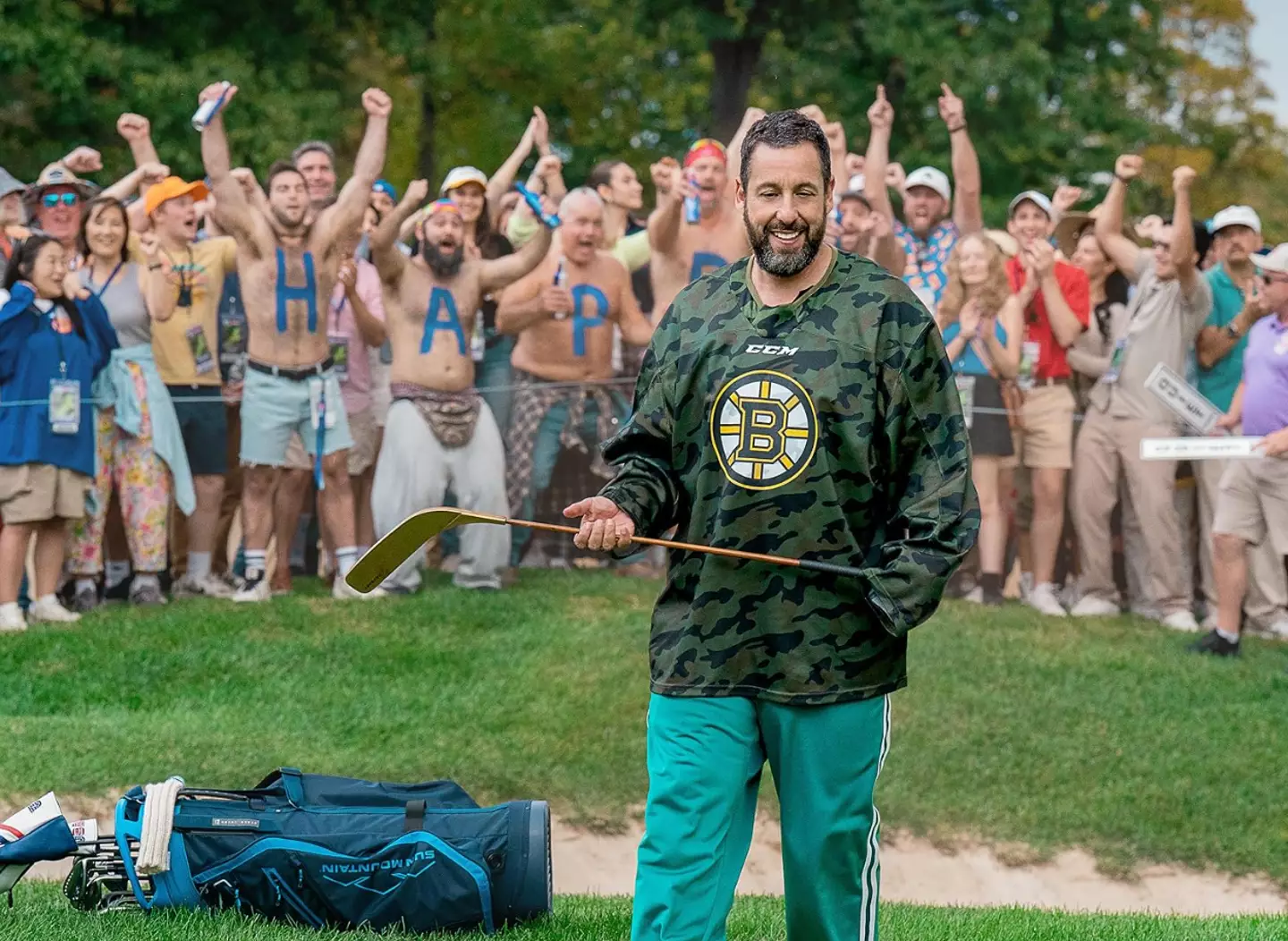 Adam Sandler returns as Happy Gilmore in the long-awaited sequel (NetfIix)